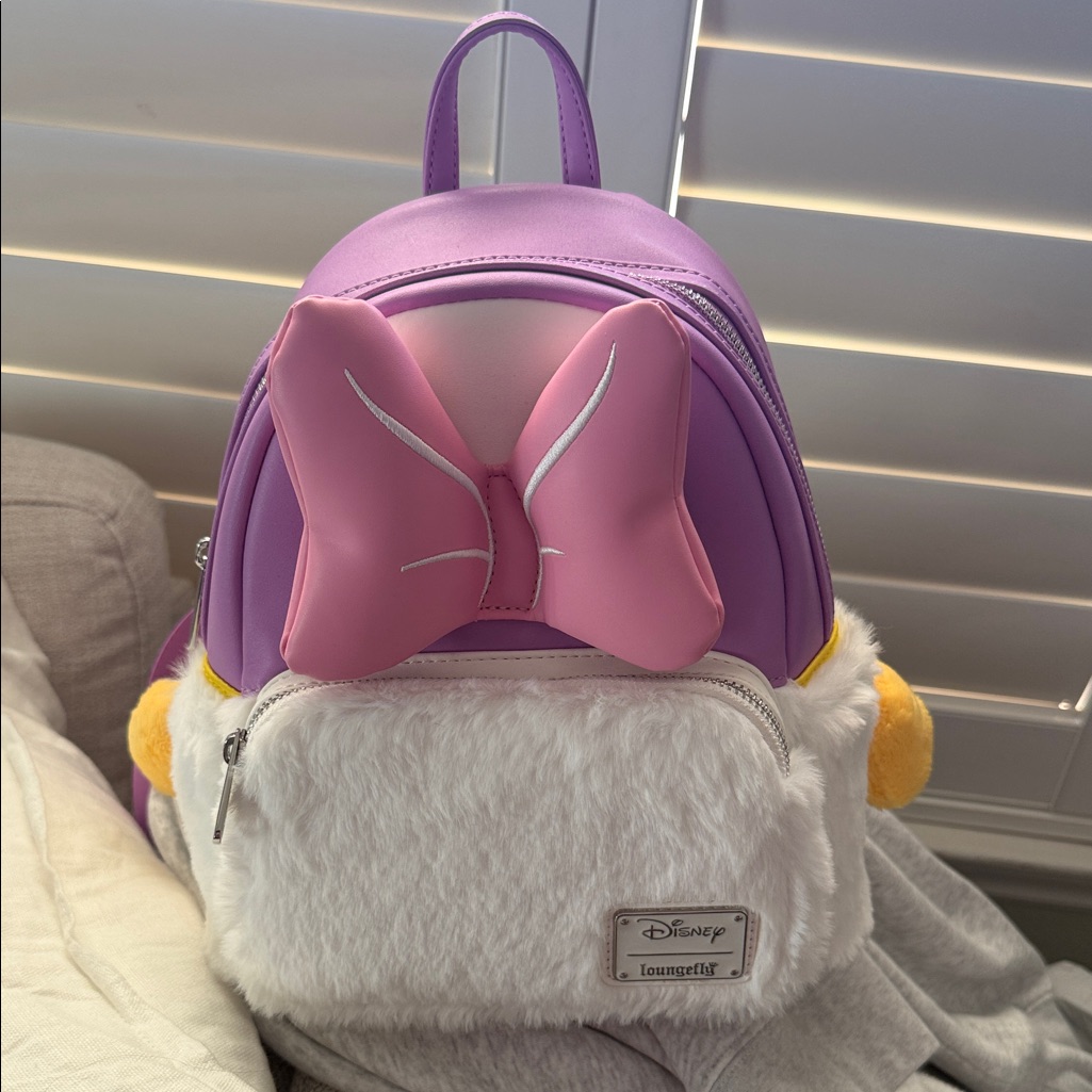 (Rare) Loungefly Daisy Duck Disney Mini Backpack - Limited Edition